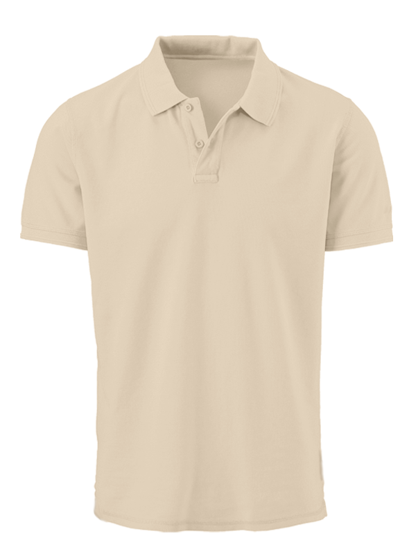 Поло рубашка бежевого цвета