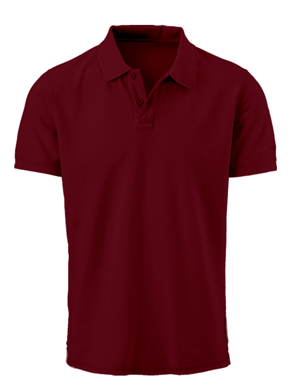 Поло рубашка бордового цвета