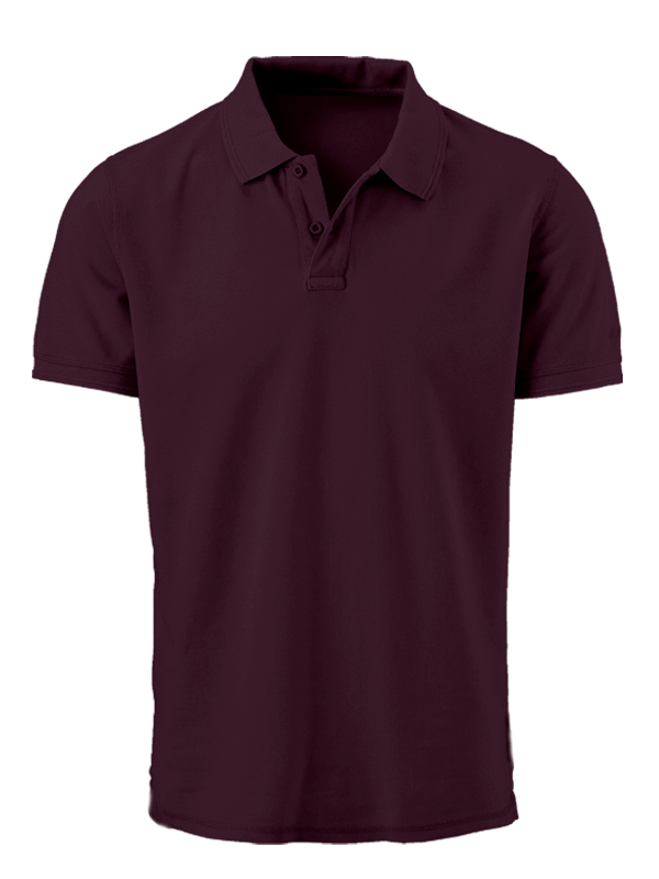Поло рубашка баклажанового цвета