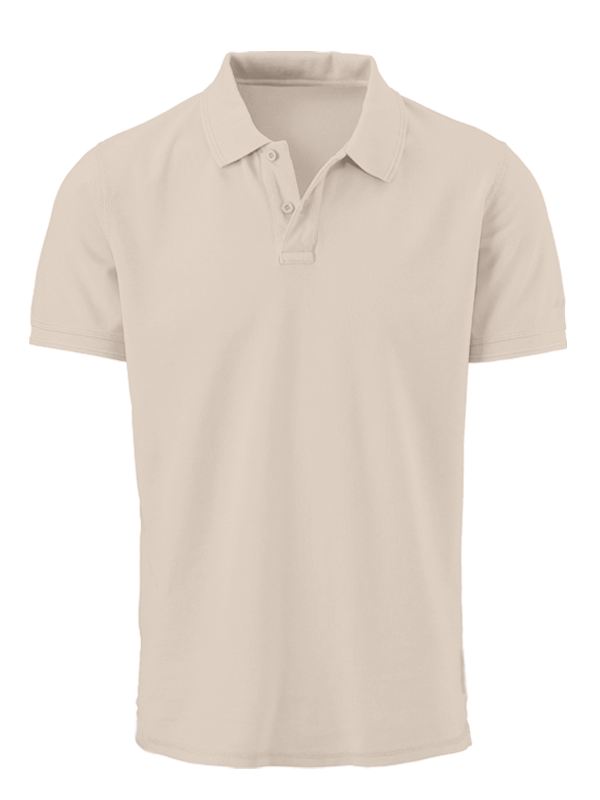 Поло рубашка серо-кремового цвета