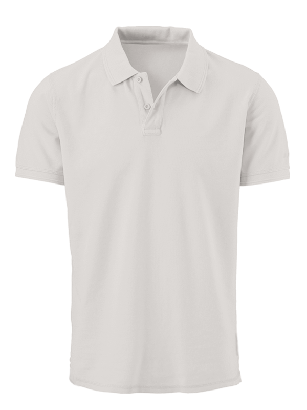 Поло рубашка светло-серого цвета