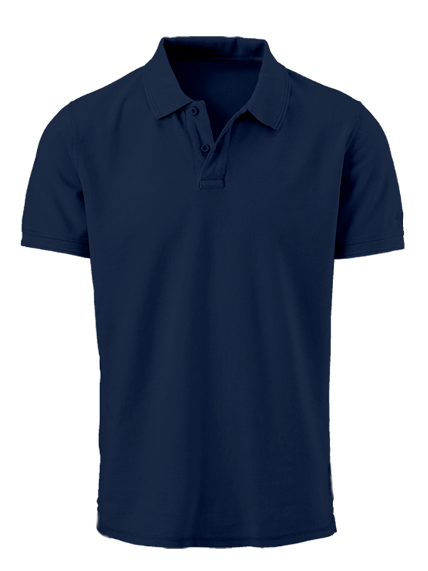 Поло рубашка тёмно-синего цвета