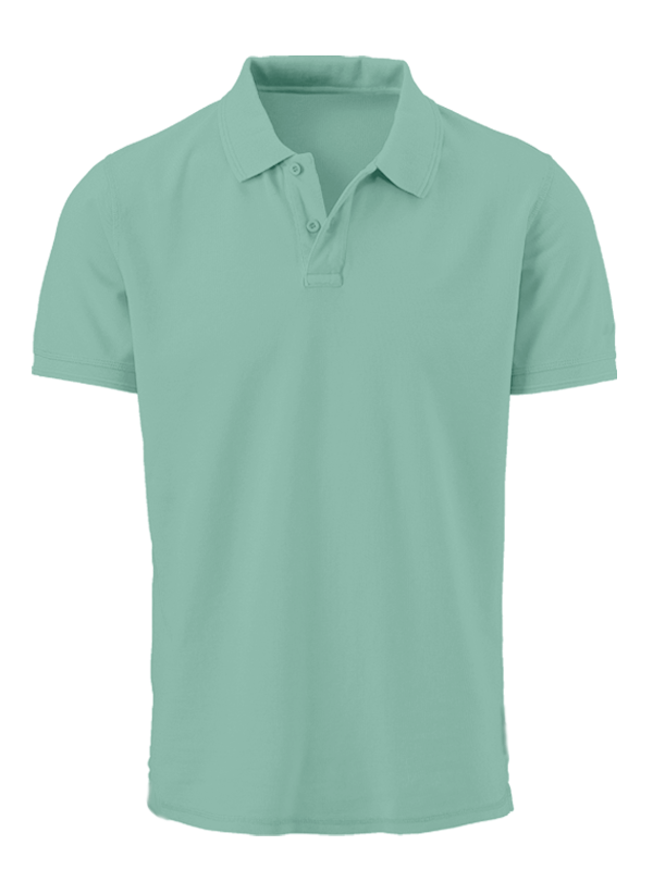 Поло рубашка аквамаринового цвета