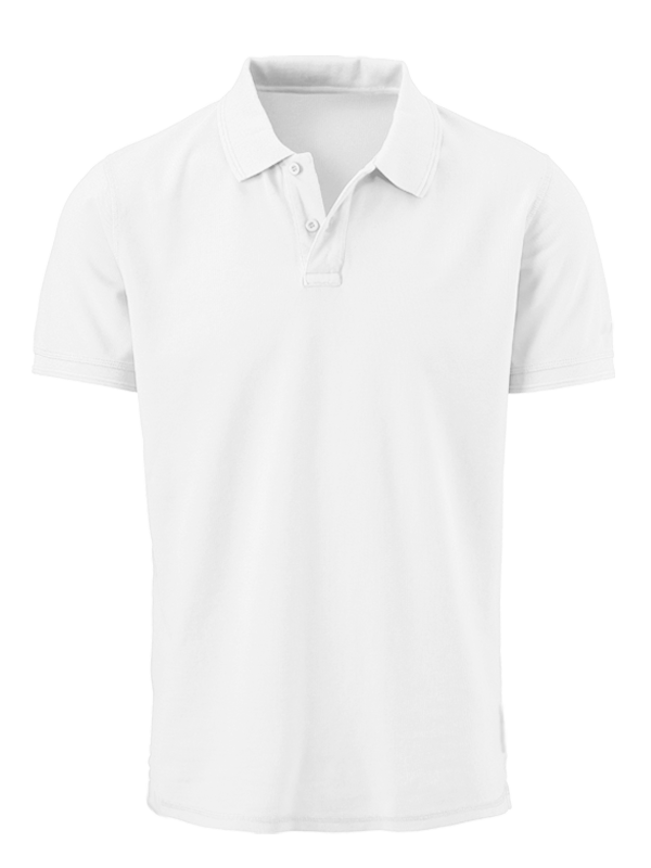 Поло рубашка белого цвета