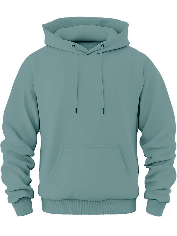 Худи аквамаринового цвета