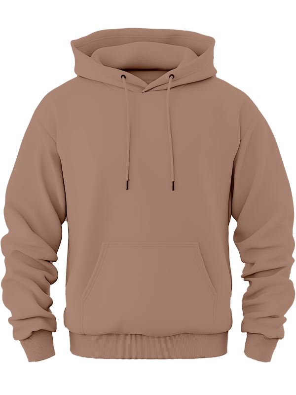 Худи цвета какао