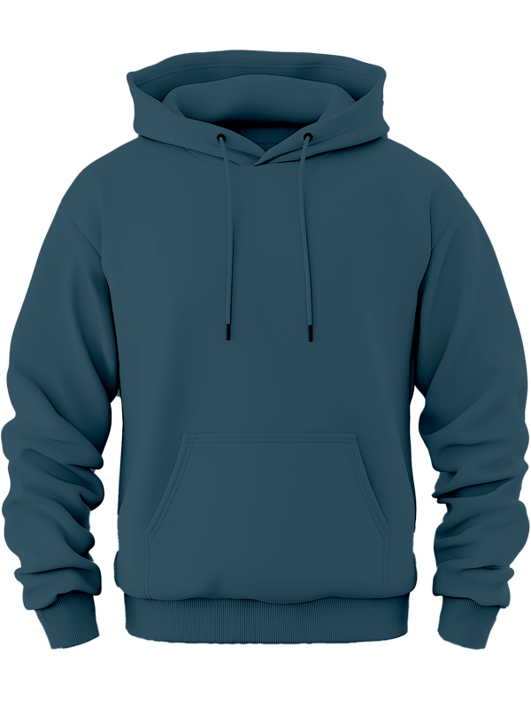 Худи пыльно-синего цвета