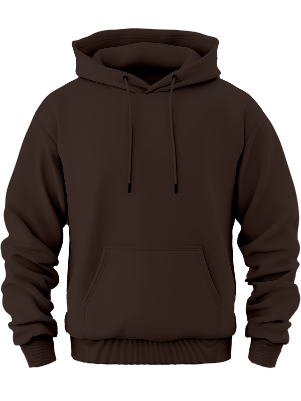 Худи шоколадного цвета