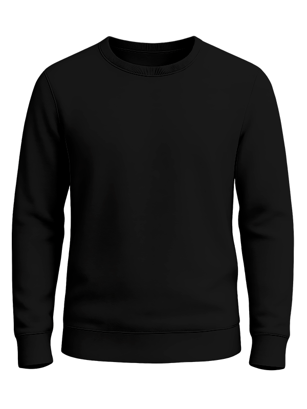Свитшот чёрного цвета