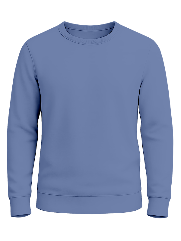 Свитшот голубого цвета