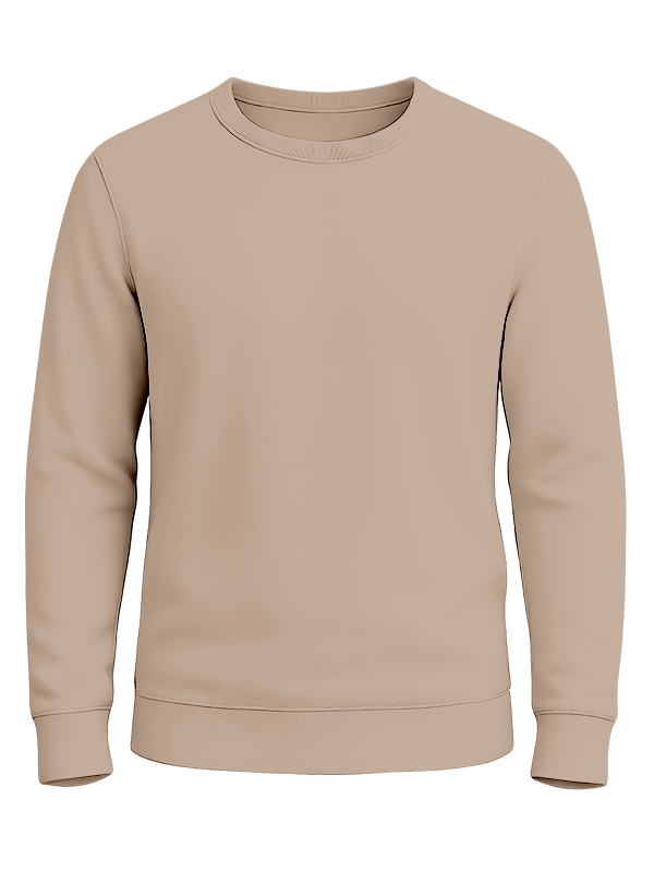 Свитшот светло-коричневого цвета