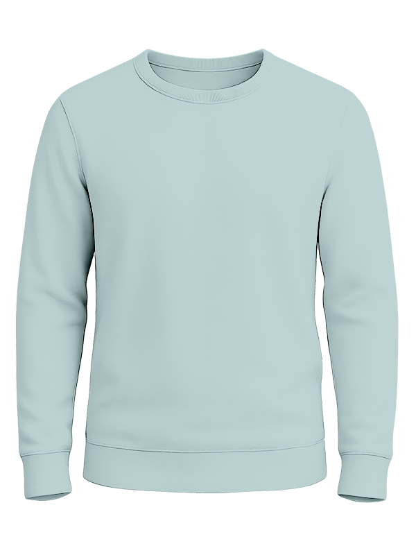 Свитшот светло-голубого цвета