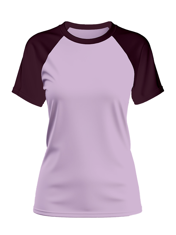 Женские классические футболки реглан