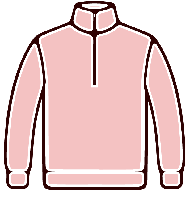 Каталог свитшотов с молнией